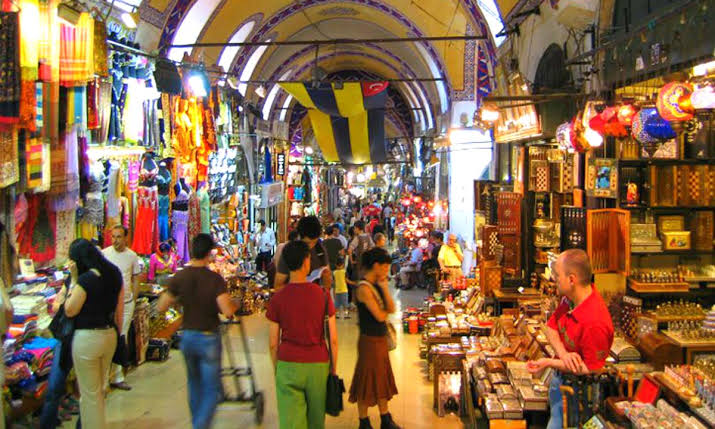 tourist market agra